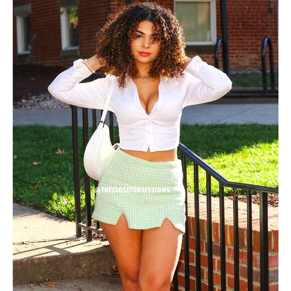 ZARA High-Waisted Skort NWT - Picture 5 of 16